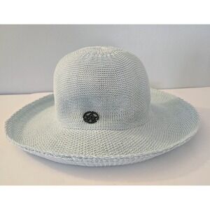 Angela‎ & William Women's Polyester Raffia Adjustable Upturn Hat